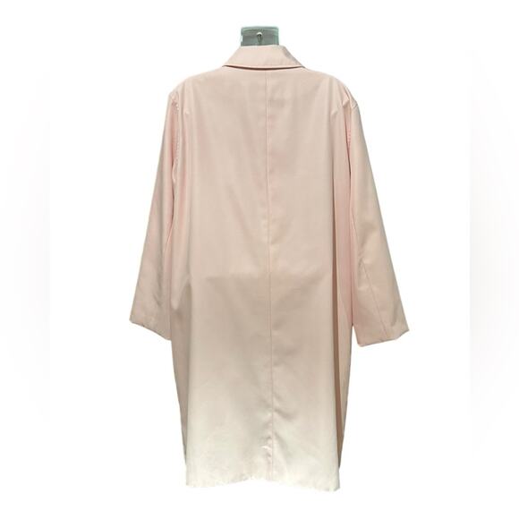Lauren Ralph Lauren Soft Pink Lightweight Knee Length Jacket Women's Large - Picture 2 of 8